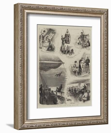 A Visit to India, Notes on Voyage Out-William Ralston-Framed Giclee Print