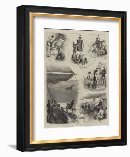 A Visit to India, Notes on Voyage Out-William Ralston-Framed Giclee Print