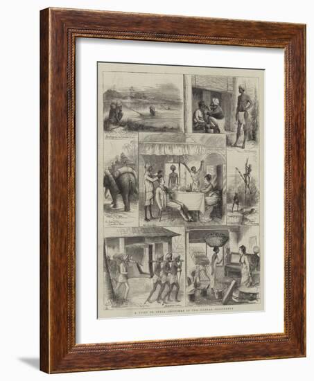 A Visit to India, Sketches in the Madras Presidency-William Ralston-Framed Giclee Print
