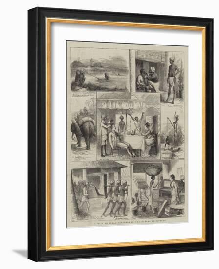 A Visit to India, Sketches in the Madras Presidency-William Ralston-Framed Giclee Print