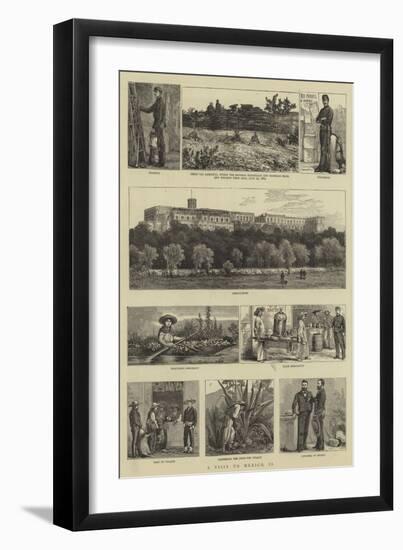 A Visit to Mexico, II-null-Framed Giclee Print