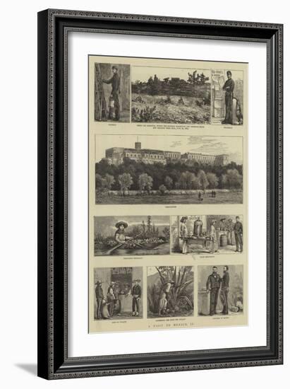 A Visit to Mexico, II-null-Framed Giclee Print