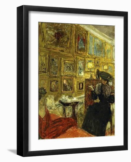 A Visit to the Hessels-Edouard Vuillard-Framed Giclee Print