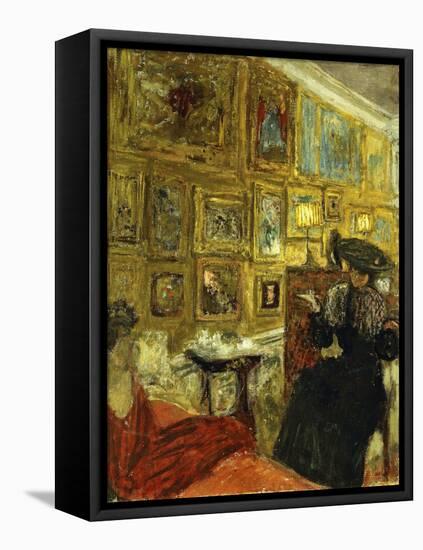 A Visit to the Hessels-Edouard Vuillard-Framed Premier Image Canvas