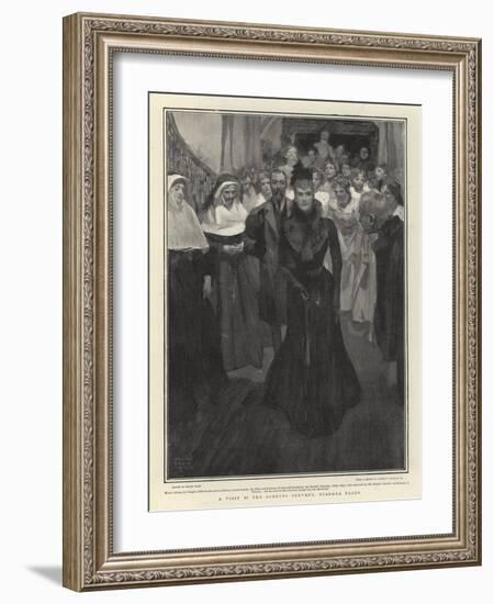 A Visit to the Loretto Convent, Niagara Falls-Frank Craig-Framed Giclee Print