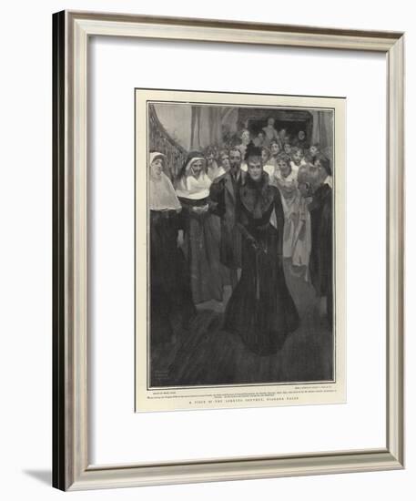 A Visit to the Loretto Convent, Niagara Falls-Frank Craig-Framed Giclee Print