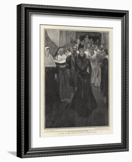 A Visit to the Loretto Convent, Niagara Falls-Frank Craig-Framed Giclee Print