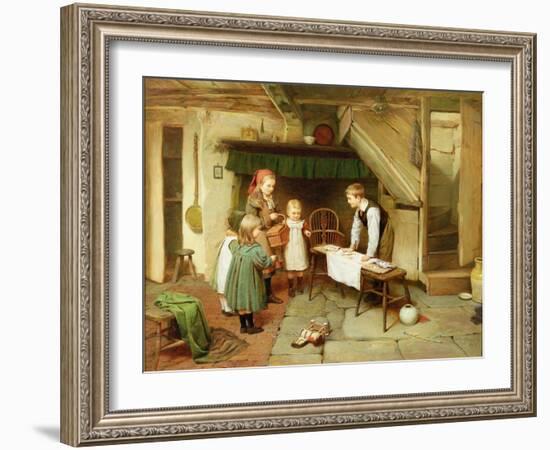 A Visit to the Sweet Shop-Harry Brooker-Framed Giclee Print