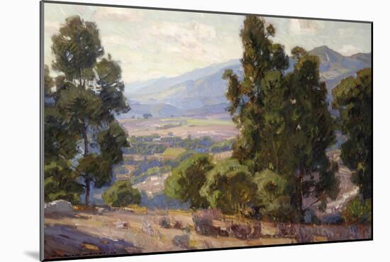 A Vista-William Wendt-Mounted Art Print