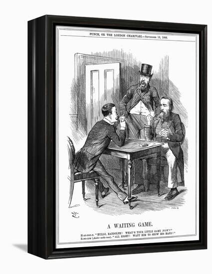 A Waiting Game, 1886-John Tenniel-Framed Premier Image Canvas