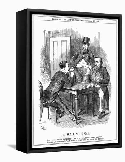 A Waiting Game, 1886-John Tenniel-Framed Premier Image Canvas