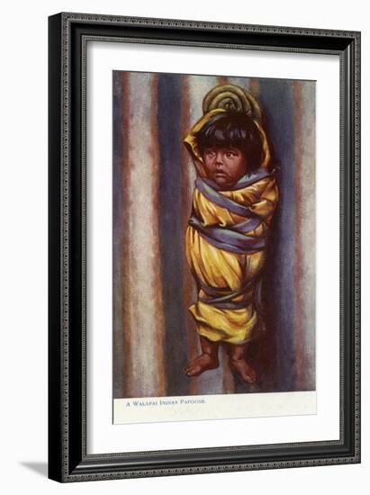 A Walapai child-Charles Marion Russell-Framed Giclee Print