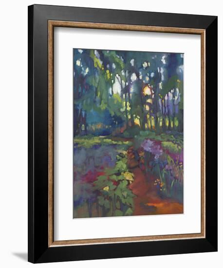 A Walk After Breakfast-Karen Mathison Schmidt-Framed Art Print