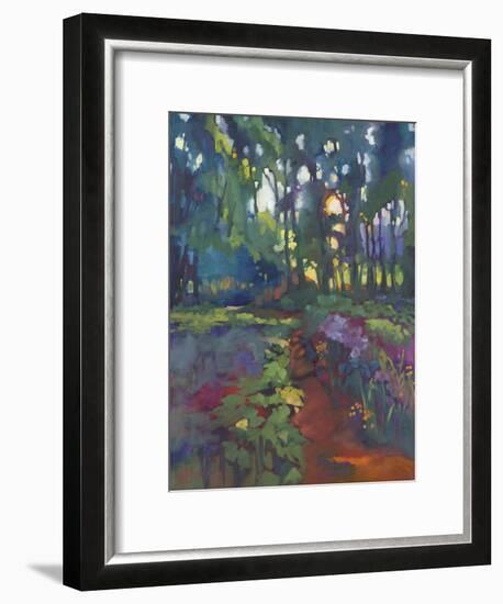 A Walk After Breakfast-Karen Mathison Schmidt-Framed Art Print