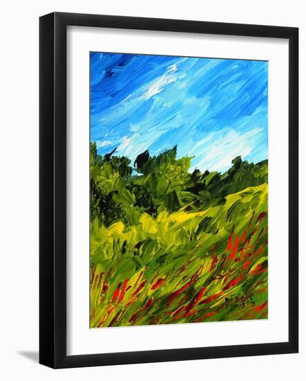 A Walk in Puilboro, 2009-Patricia Brintle-Framed Giclee Print