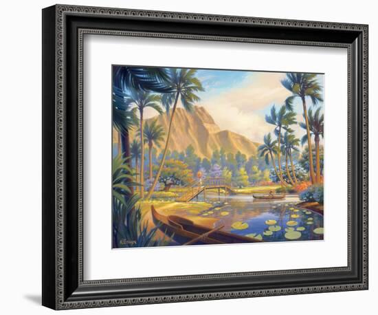 A Walk in the Park-Kerne Erickson-Framed Art Print