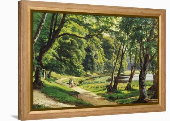 A Walk in the Park-Carsten Henrichsen-Framed Premier Image Canvas