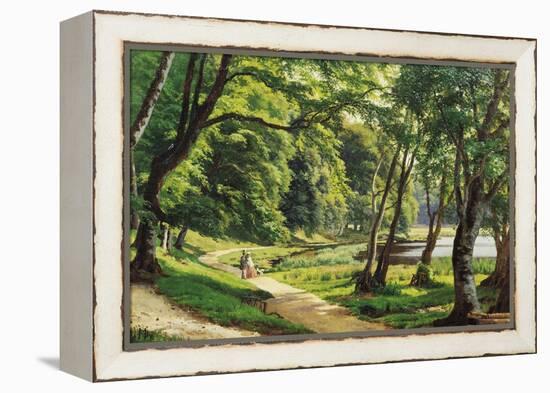 A Walk in the Park-Carsten Henrichsen-Framed Premier Image Canvas