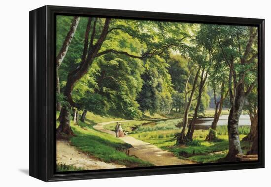 A Walk in the Park-Carsten Henrichsen-Framed Premier Image Canvas