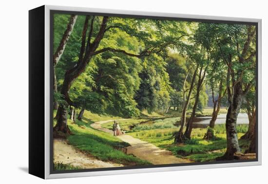 A Walk in the Park-Carsten Henrichsen-Framed Premier Image Canvas