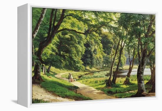 A Walk in the Park-Carsten Henrichsen-Framed Premier Image Canvas