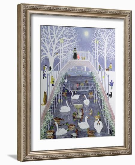 A Walk in the Park-Pat Scott-Framed Giclee Print