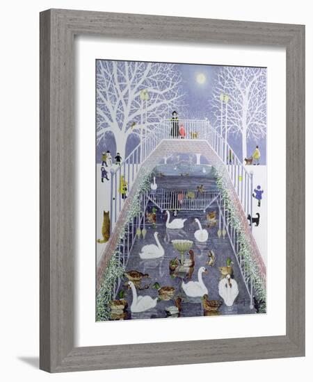 A Walk in the Park-Pat Scott-Framed Giclee Print