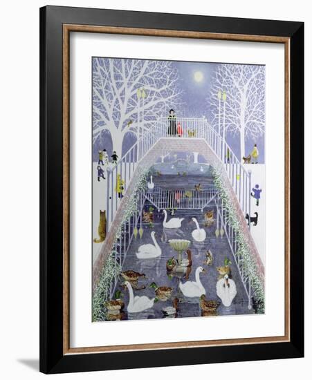 A Walk in the Park-Pat Scott-Framed Giclee Print