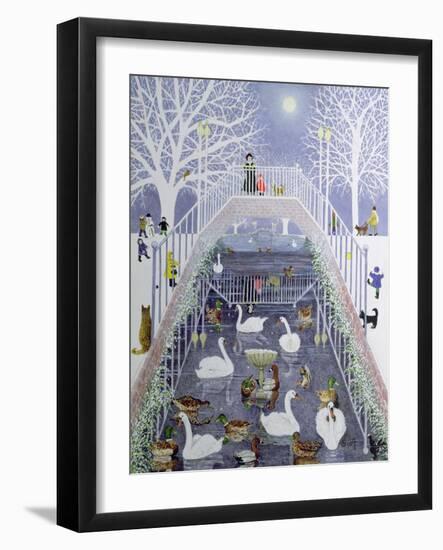 A Walk in the Park-Pat Scott-Framed Giclee Print
