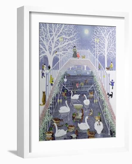 A Walk in the Park-Pat Scott-Framed Giclee Print