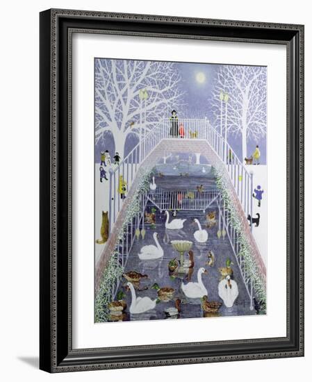 A Walk in the Park-Pat Scott-Framed Giclee Print