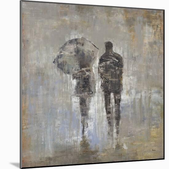 A Walk in the Rain-Alexys Henry-Mounted Giclee Print