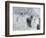 A Walk in the Snow-Lucien Frank-Framed Giclee Print