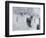 A Walk in the Snow-Lucien Frank-Framed Giclee Print