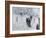 A Walk in the Snow-Lucien Frank-Framed Giclee Print