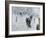 A Walk in the Snow-Lucien Frank-Framed Giclee Print