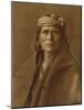 A Walpi Man, Hopi, 1906-Edward S. Curtis-Mounted Giclee Print