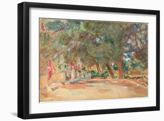 A War Memorial, 1918-John Singer Sargent-Framed Giclee Print