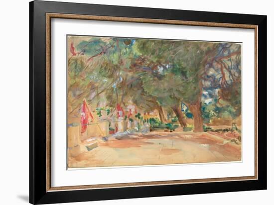 A War Memorial, 1918-John Singer Sargent-Framed Giclee Print