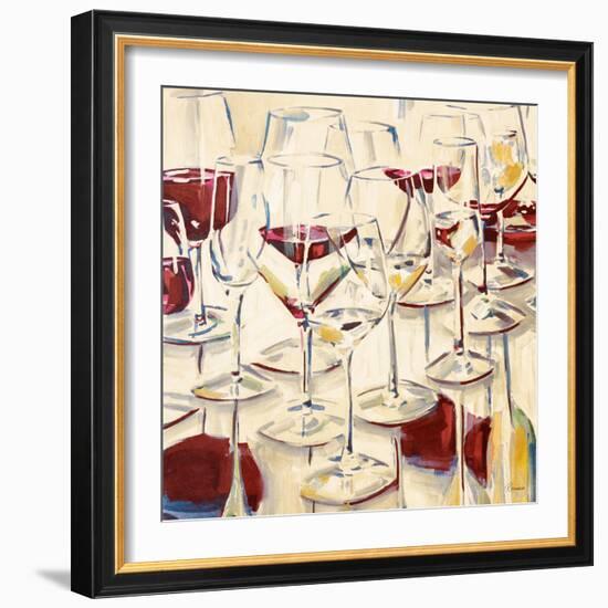 A Warm Toast II-Heather French-Roussia-Framed Art Print