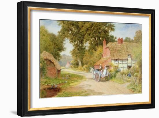 A Warwickshire Lane-Arthur Claude Strachan-Framed Giclee Print