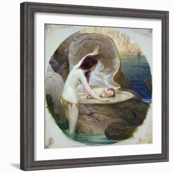 A Water Baby, C.1900-Herbert James Draper-Framed Giclee Print