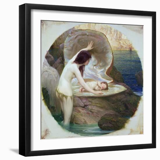 A Water Baby, C.1900-Herbert James Draper-Framed Giclee Print