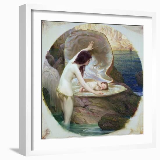 A Water Baby, C.1900-Herbert James Draper-Framed Giclee Print