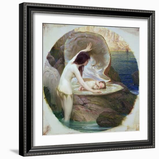 A Water Baby, C.1900-Herbert James Draper-Framed Giclee Print