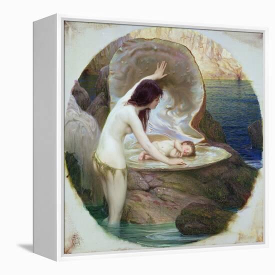 A Water Baby, C.1900-Herbert James Draper-Framed Premier Image Canvas