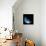 A Water Covered World in Deep Space Illuminated by a it's Parent Star-null-Mounted Art Print displayed on a wall