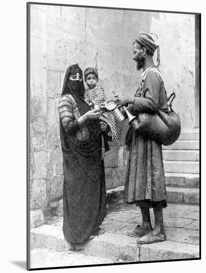 A Water Seller, Cairo, Egypt, 1936-Donald Mcleish-Mounted Giclee Print