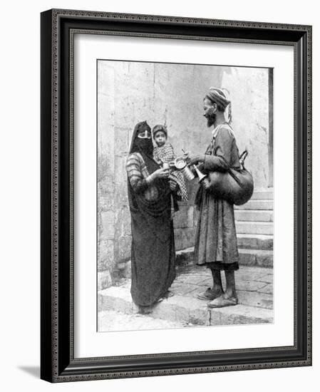 A Water Seller, Cairo, Egypt, 1936-Donald Mcleish-Framed Giclee Print