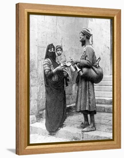 A Water Seller, Cairo, Egypt, 1936-Donald Mcleish-Framed Premier Image Canvas